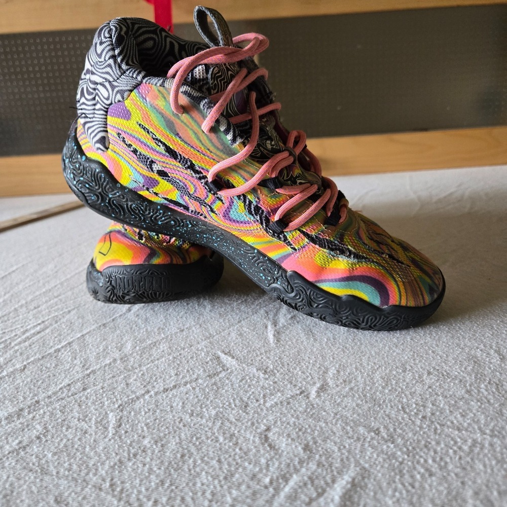 Puma LaMelo Ball x Dexter's Laboratory Basketball Shoes Big Kid's Size 5